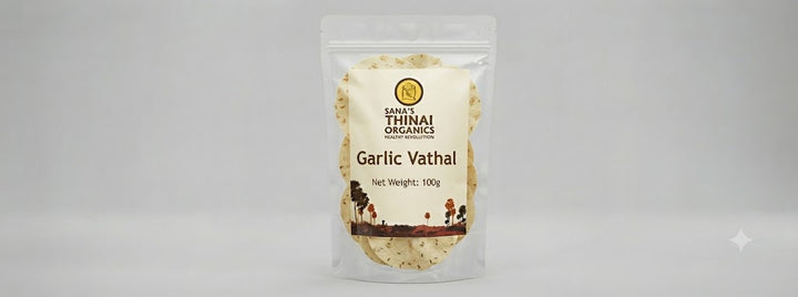 Thinai'S Garlic Vathal (100G)
