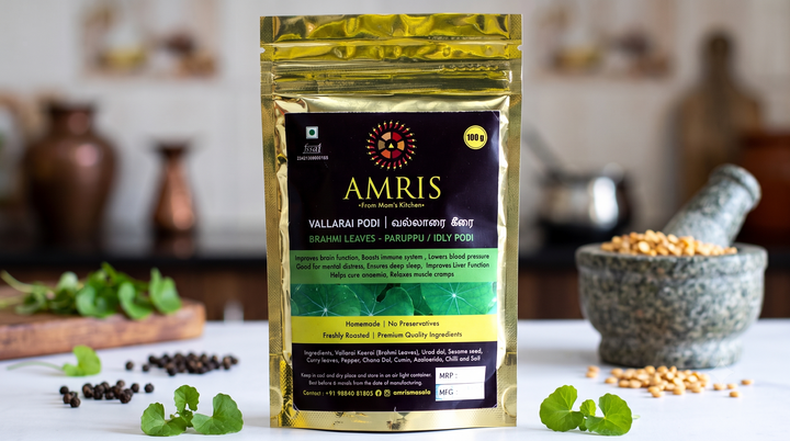 Amris Vallarai Paruppu Rice / Idly Podi (100G)