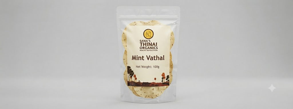 Thinai'S Mint Vathal (100G)