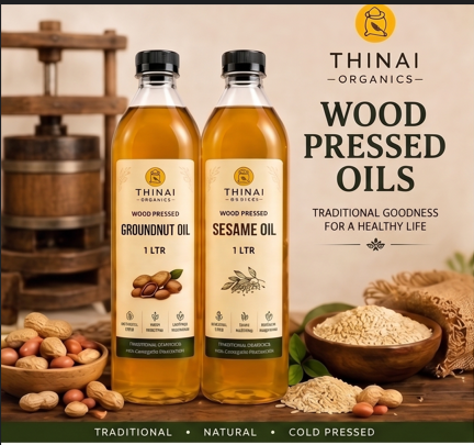 Groundnut 2lit + Sesame 1lit + Coconut 1/2lit + Country Sugar Half Kg Combo Offer