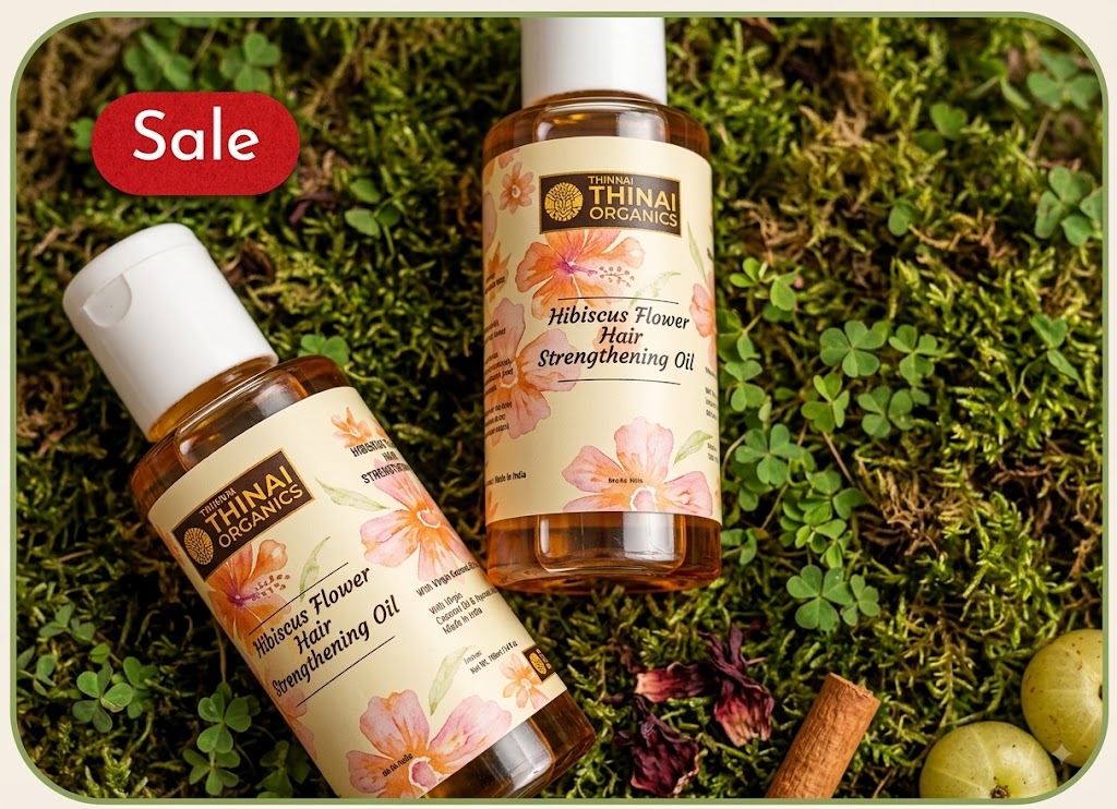 Thinai'S Hibiscus Hair Growth Oil (100Ml)