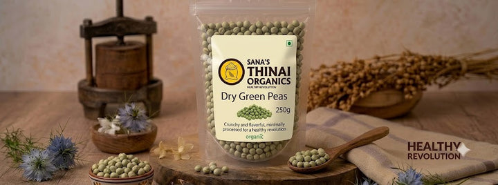 Thinai'S Dry Green Peas (500G)