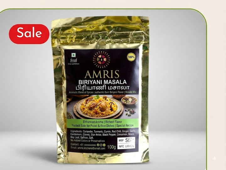 Amris Biriyani Masala (100g)