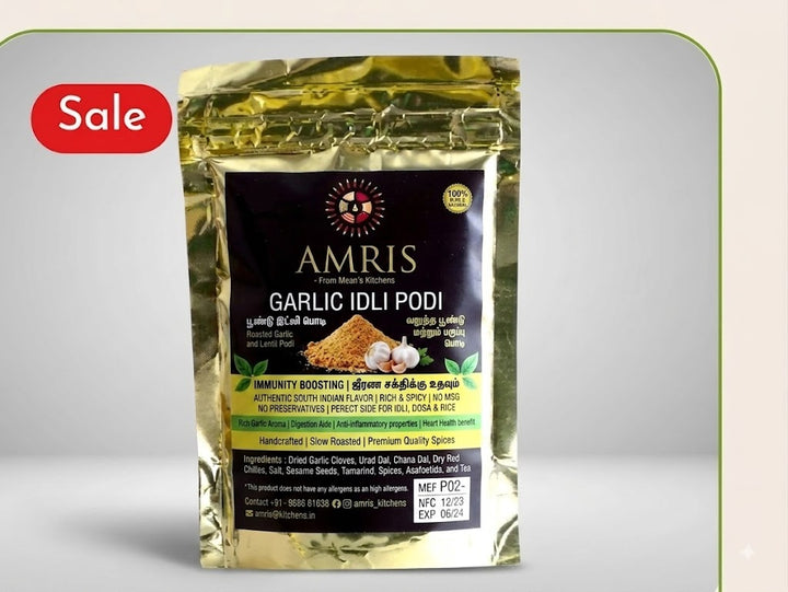 Amris Garlic Idly Podi (100G)