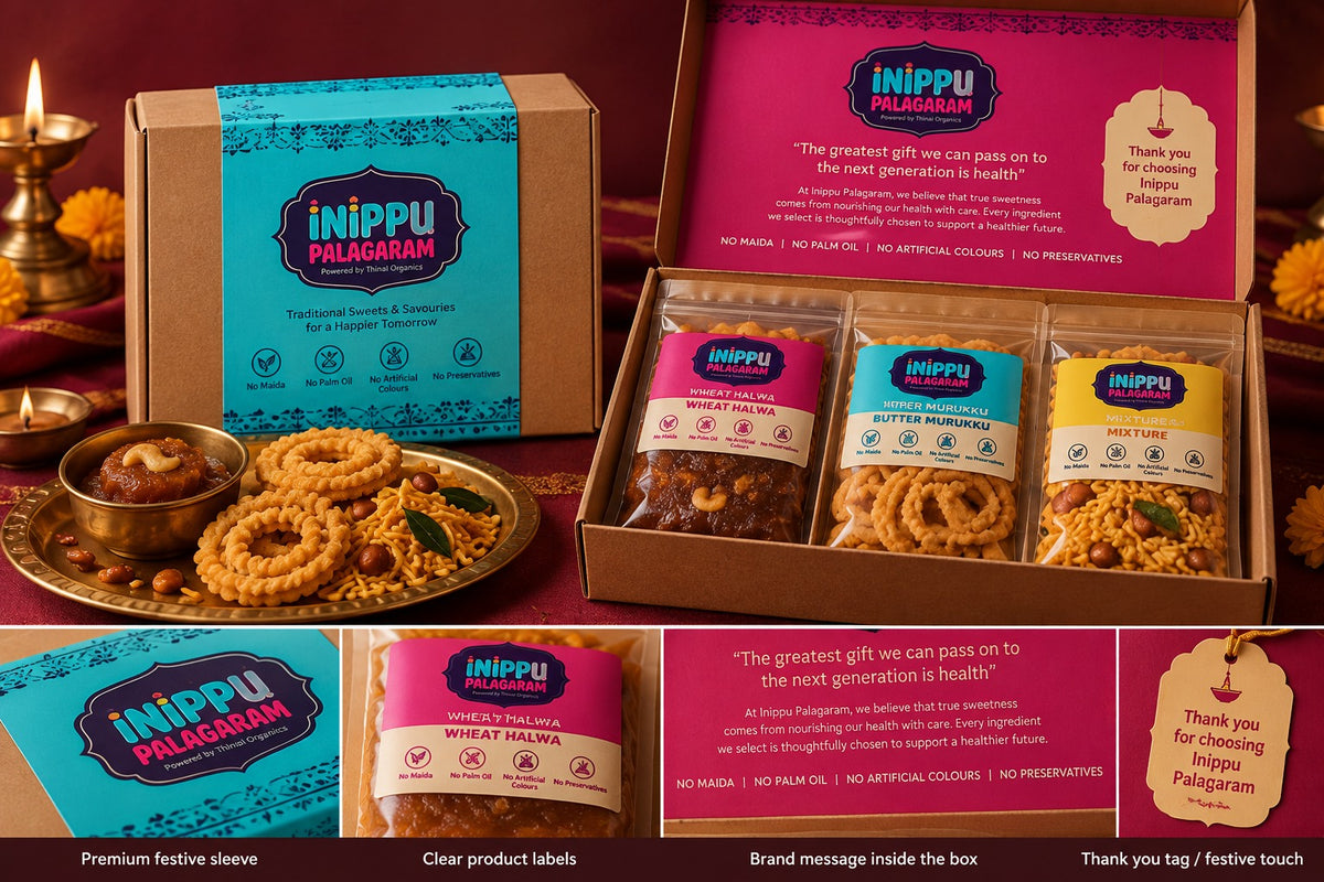 Inippu Palagaram Ladoo Box