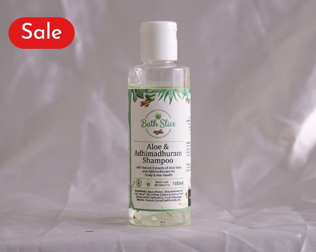 Bath Slice Aloe & Adhimadhuram Shampoo (100Ml)