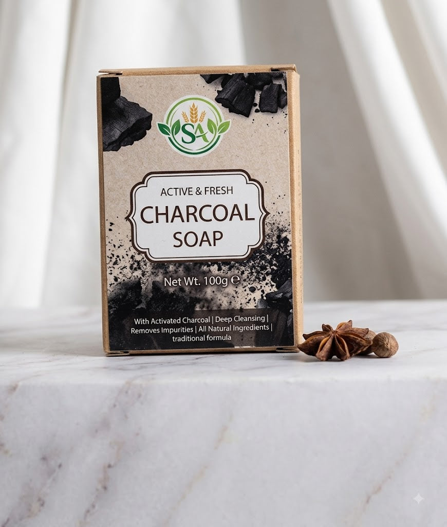 Bathslice Charcoal Soap (100gm)
