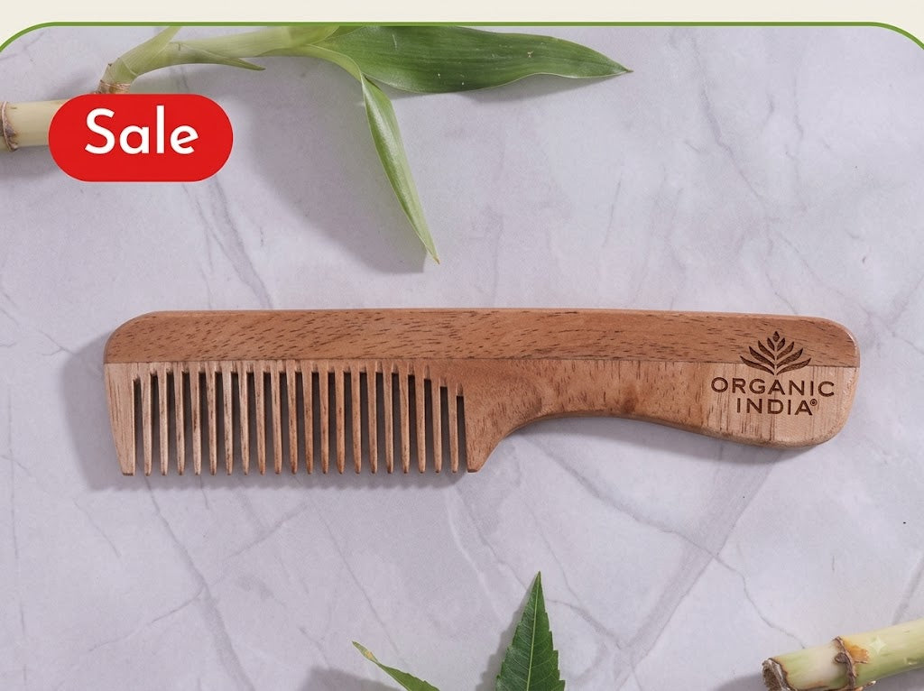 Neem Comb With Handle