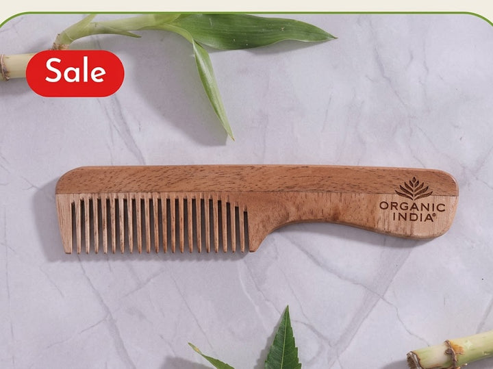 Neem Comb With Handle