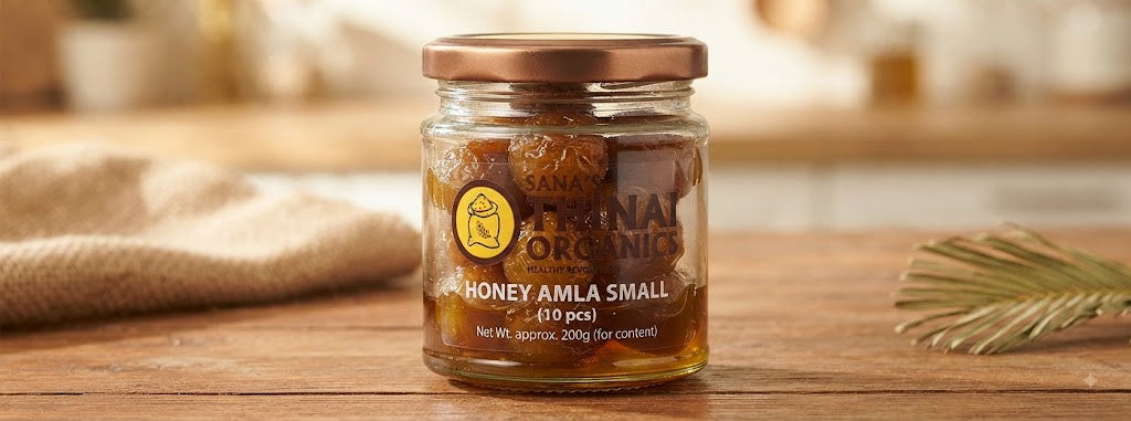 Thinai'S Honey Amla Small (10 pieces)-(200g)