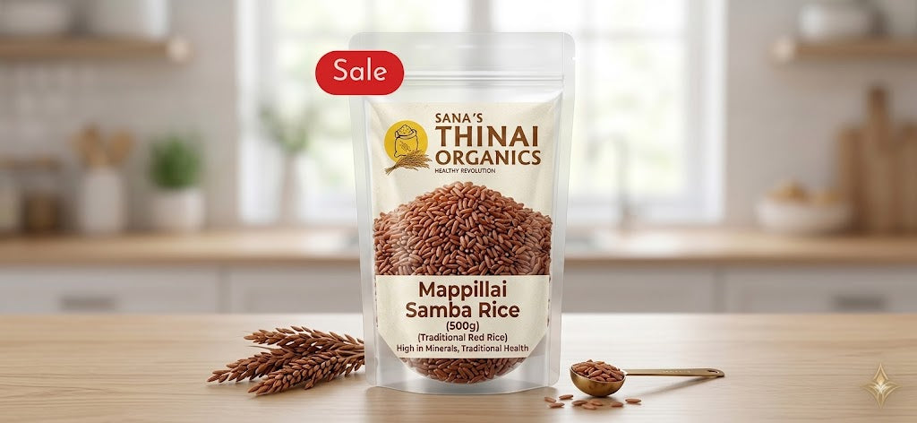 Thinai's Mapillai Samba Rice (1kg)