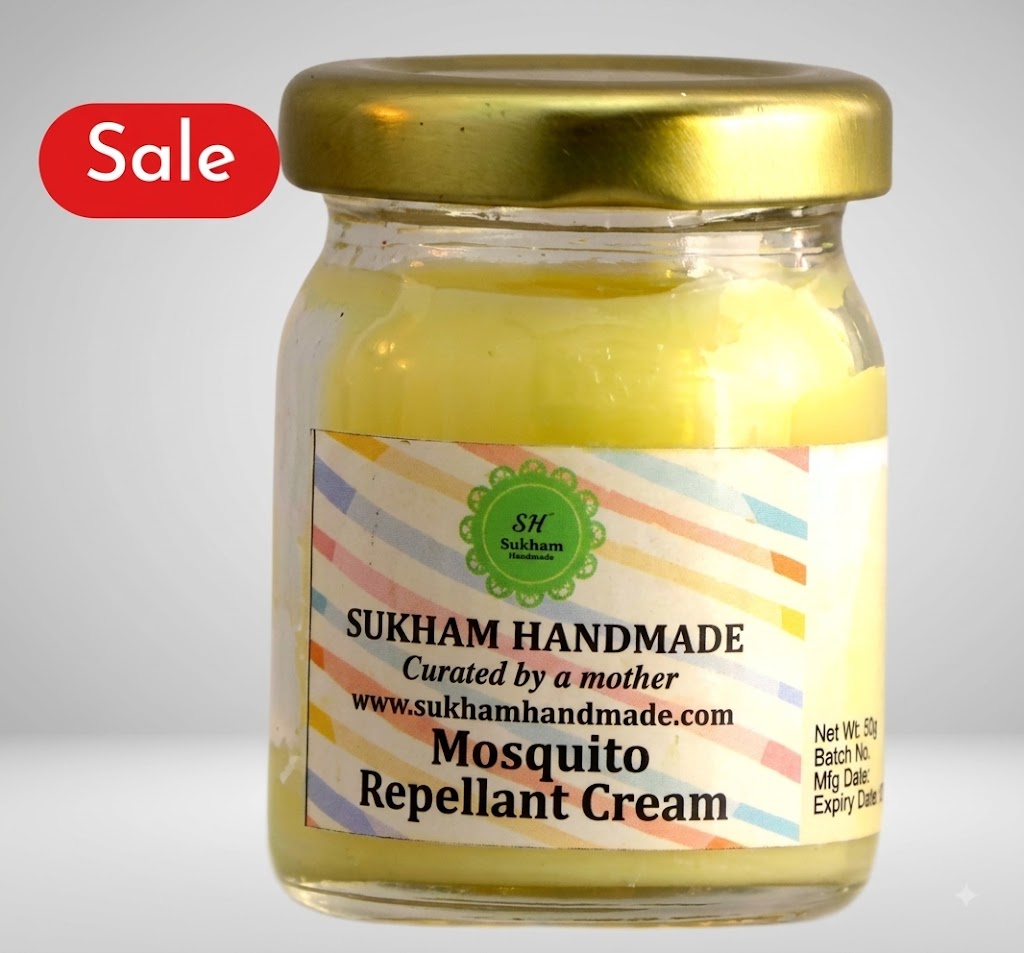 Sukham Hand Made Mosquito Repellent Cream (60Ml)