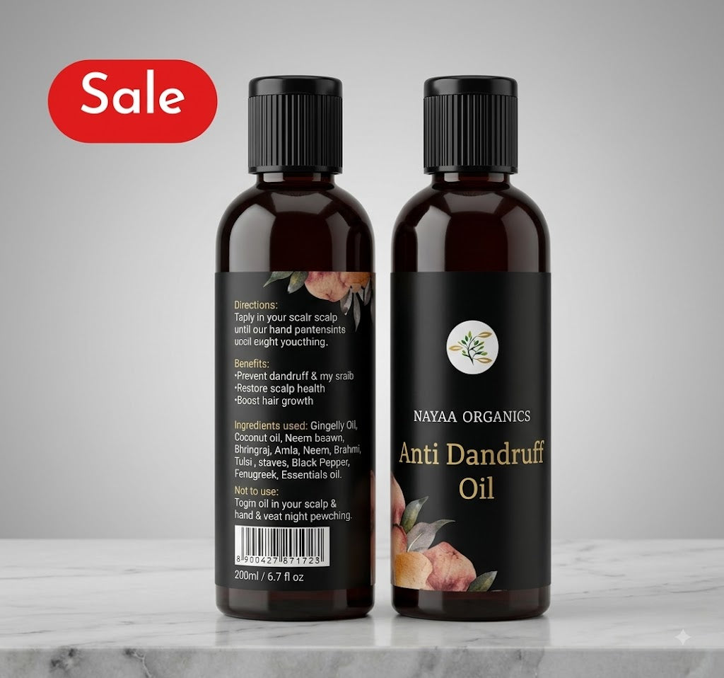 Nayaa Organics Anti Dandruff Oil (100Ml)