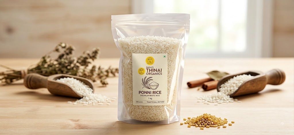 Thinai's Ponni Rice (1kg)