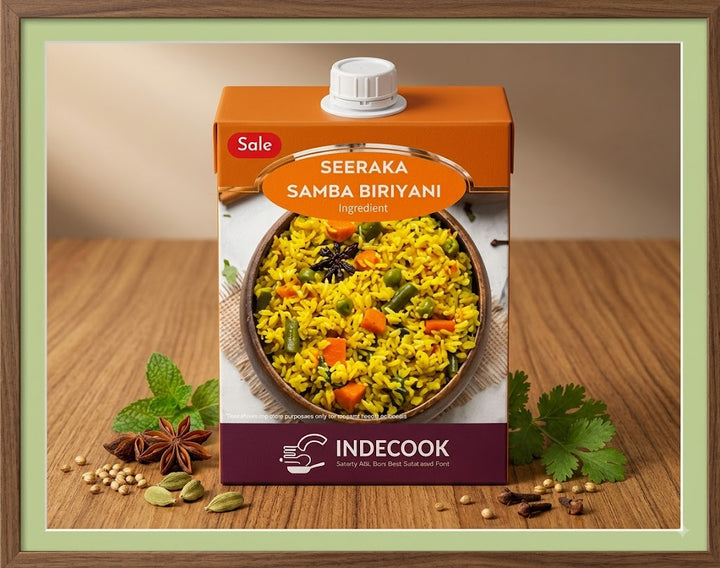Indecook Seeraga Samba Briyani Mix(100g)