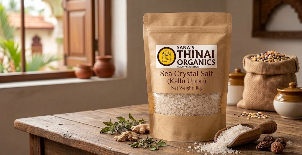 Sea Crystal Salt (Kallu Uppu) – 1kg