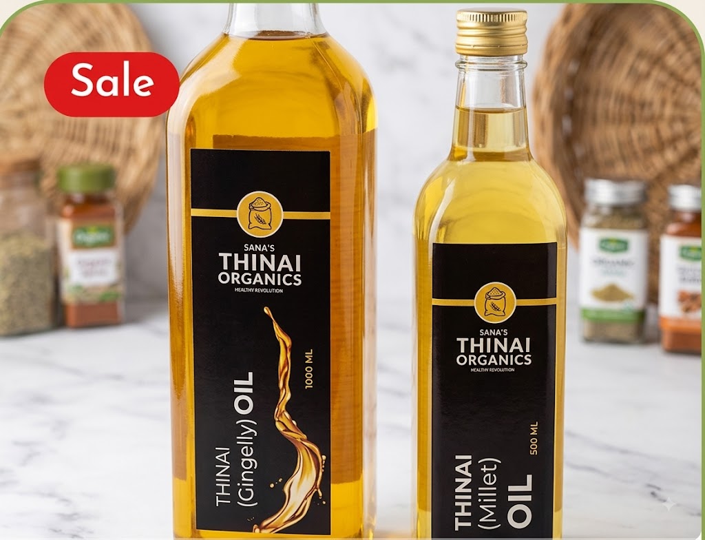 Sesame Oil 1L+Coconut Oil ½L Combo