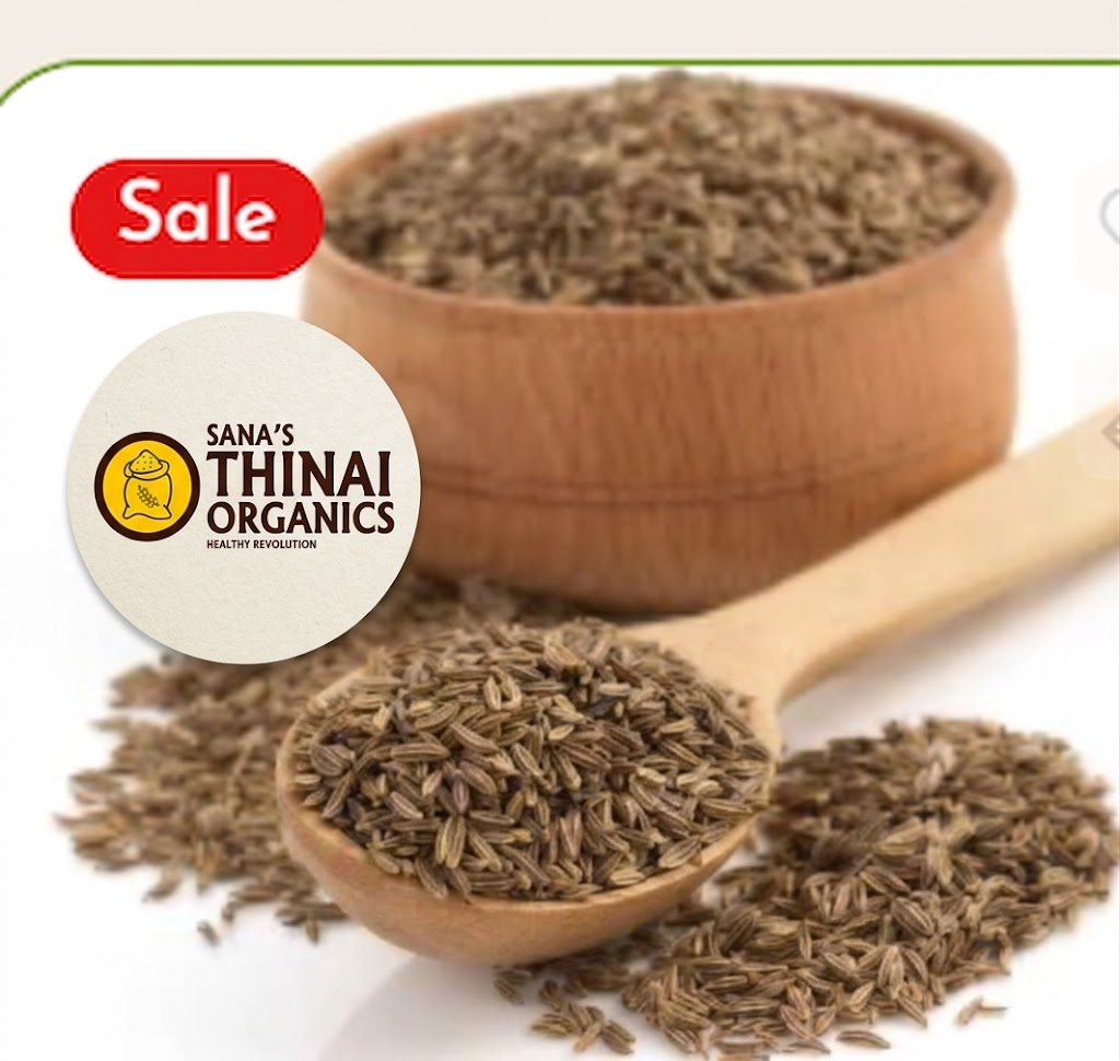 Thinai Organic Cumin Seeds/Seeragam (100G)
