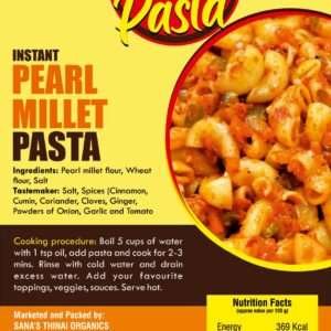 Thinai's Better Pasta - Pearl Millet Flavour