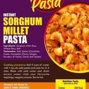 Thinai's Better Pasta - Sorghum Millet Flavour