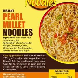 Thinai's Better Noodles - Pearl Millet Flavour